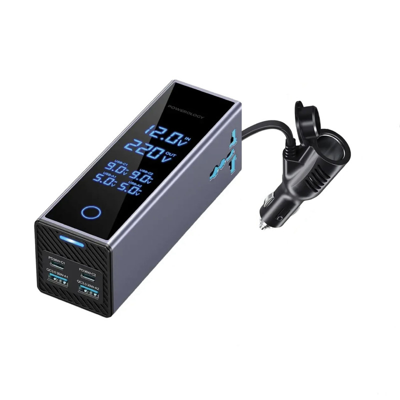 مبدل برق خودرو 2AC پاورلوجی مدل PWCUQC044