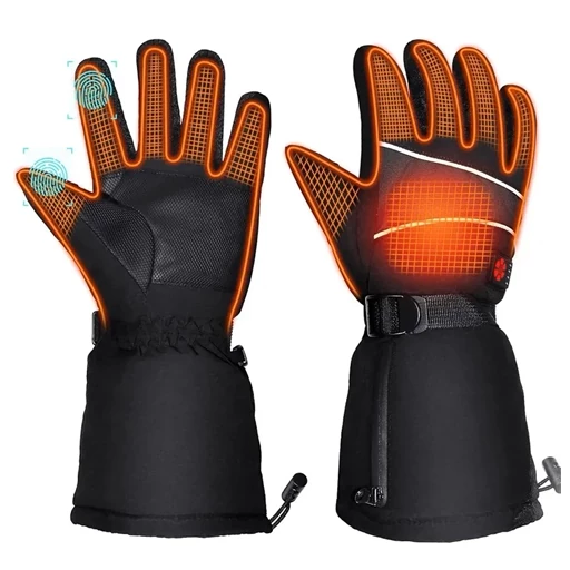 دستکش گرمایشی شارژی سفارش امازون المان با دو باتری 5000 میلی امپر