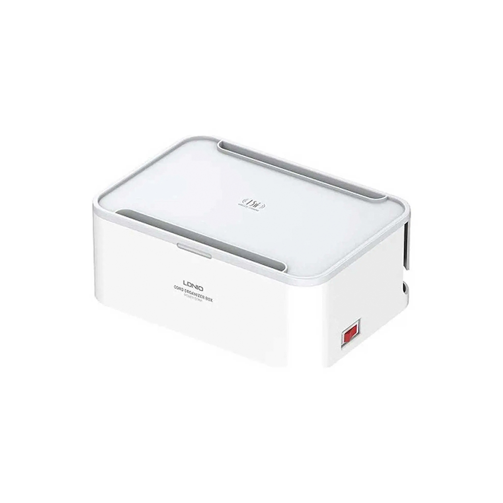 چند راهی برق و شارژر وایرلس الدینیو LDNIO SN5310W دارای 3 پورت