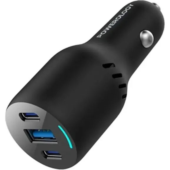 شارژر فندکی 65W پاورولوژی مدل POWEROLOGY PCCSR014