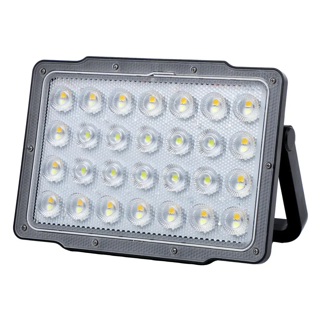 پروژکتور شارژی خورشیدی ۱۴۰۰ لومن گرین لاین مدل Solar Flood Light