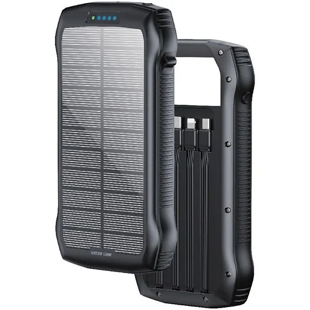 پاوربانک خورشیدی گرین لاین مدل Solar Force ظرفیت 20000mAh