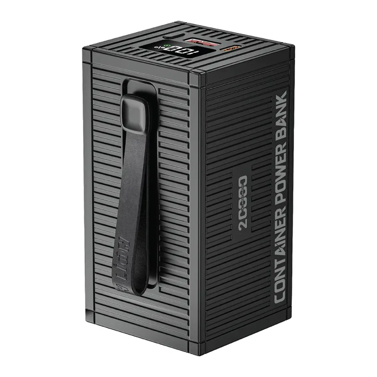 پاوربانک گرین لاین ظرفیت 20000 میلی‌آمپر باچراغ قوه مدل Container